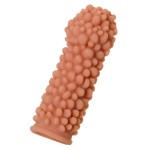 Насадка на фаллос с пузыриками по всей поверхности Extreme Sleeve 008 S-size - 12,7 см