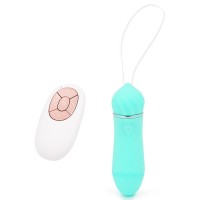 Бирюзовое виброяйцо LiLi с пультом ДУ Бирюзовое виброяйцо LiLi с пультом ДУ