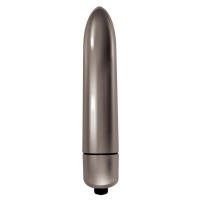 Серебристая вибропуля Mae - 9 см. Серебристая вибропуля Mae - 9 см.