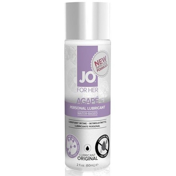 Лубрикант на водной основе для женщин JO AGAPE LUBRICANT ORIGINAL - 60 мл