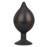 Расширяющаяся анальная пробка со съемным шлангом Large Silicone Inflatable Plug - 13,25 см
