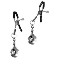 Серебристые зажимы на соски Good Vibes Серебристые зажимы на соски Good Vibes