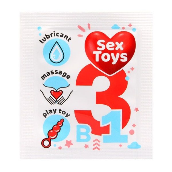 Гель-лубрикант на водной основе Sex Toys - 4 гр