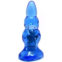 Синяя анальная пробка G-SPOTEXPLORER - 9 см. Синяя анальная пробка G-SPOTEXPLORER - 9 см.