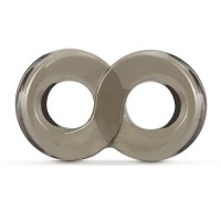 Дымчатое кольцо-восьмерка Cock Ring and Ball Strap