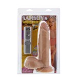 Реалистичный вибратор Samson - 20,2 см