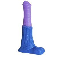 Сине-сиреневый фаллоимитатор Пегас Mini - 17 см. Сине-сиреневый фаллоимитатор Пегас Mini - 17 см.