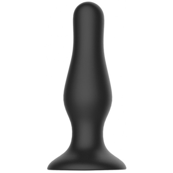 Черная анальная пробка Self Penetrating Butt Plug № 67 - 12,7 см