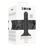 Черная анальная пробка Self Penetrating Butt Plug № 67 - 12,7 см