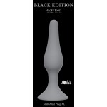 Серая анальная пробка Slim Anal Plug XL - 15,5 см