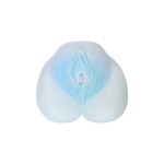 Прозрачный реалистичный мастурбатор Juicy Pussy Crystal Wave