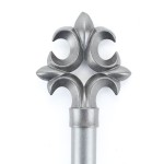 Черная плеть из натуральной кожи Gray в готическом стиле - 63 см