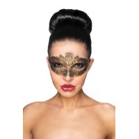 Золотистая карнавальная маска Саиф 