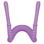 Фиолетовый гибкий фаллоимитатор Intimate Spreader для G-стимуляции