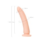 Телесный фаллоимитатор-реалистик Matt B - 21,5 см
