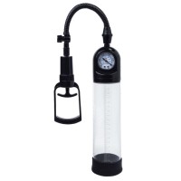 Чёрная вакуумная помпа A-toys с манометром и прозрачной колбой Чёрная вакуумная помпа A-toys с манометром и прозрачной колбой