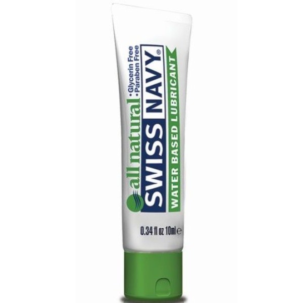 Гипоаллергенный лубрикант Swiss Navy All Natural Water Base Lubricant - 10 мл