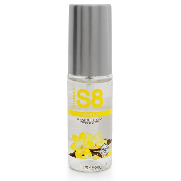 Лубрикант на водной основе S8 Flavored Lube со вкусом ванили - 50 мл