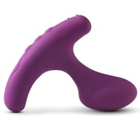 Фиолетовый универсальный вибратор Tilt - 12 см. Фиолетовый универсальный вибратор Tilt - 12 см.