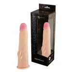 Телесный реалистичный фаллоимитатор Flex Fix Sistem №79 - 23 см