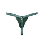 Изумрудные трусики с кольцом для страпона Ladys Arsenal