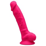 Розовый фаллоимитатор-реалистик Premium Dildo 7  Model 1 Premium - 17,5 см