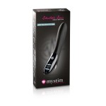 Черный вибратор с миостимуляцией Mystim Electric Eric Black Edition - 27 см
