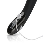 Черный вибратор с миостимуляцией Mystim Electric Eric Black Edition - 27 см