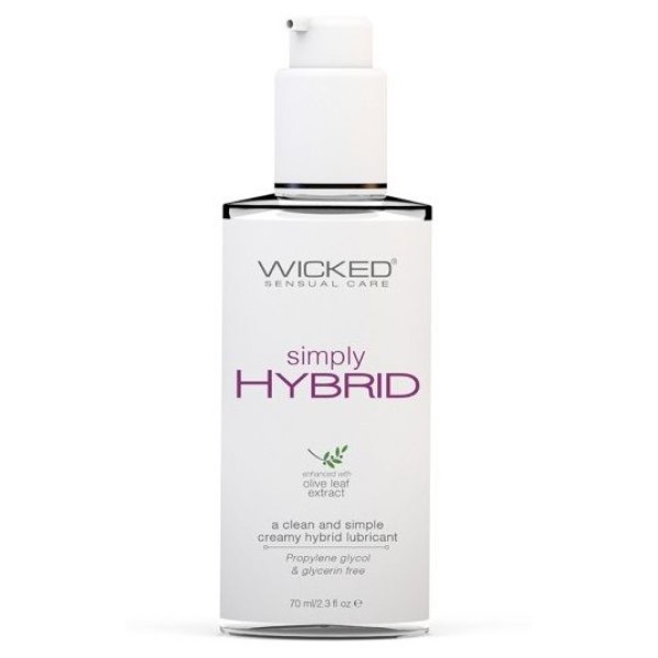Водно-силиконовый лубрикант Wicked Simply HYBRID - 70 мл
