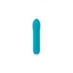 Голубой мини-вибратор G-Spot Bullet - 11,4 см