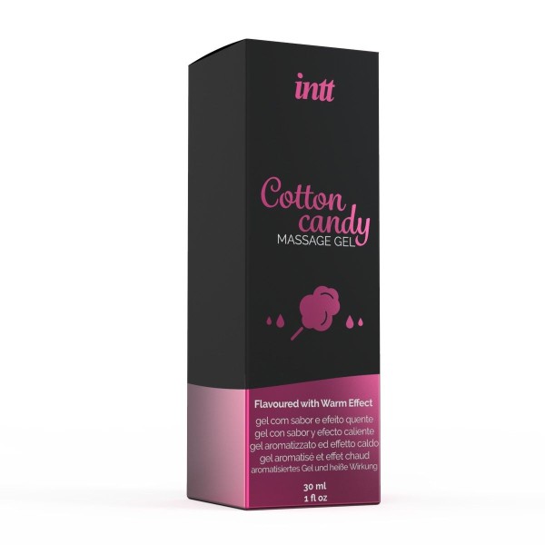 Массажный гель с согревающим эффектом Cotton Candy - 30 мл