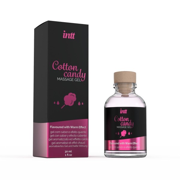 Массажный гель с согревающим эффектом Cotton Candy - 30 мл
