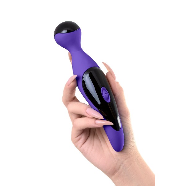 Фиолетовый вибростимулятор COSMY - 18,3 см