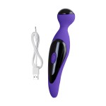 Фиолетовый вибростимулятор COSMY - 18,3 см