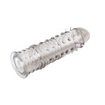 Дымчатая насадка на пенис Swirls Sleeve - 16 см