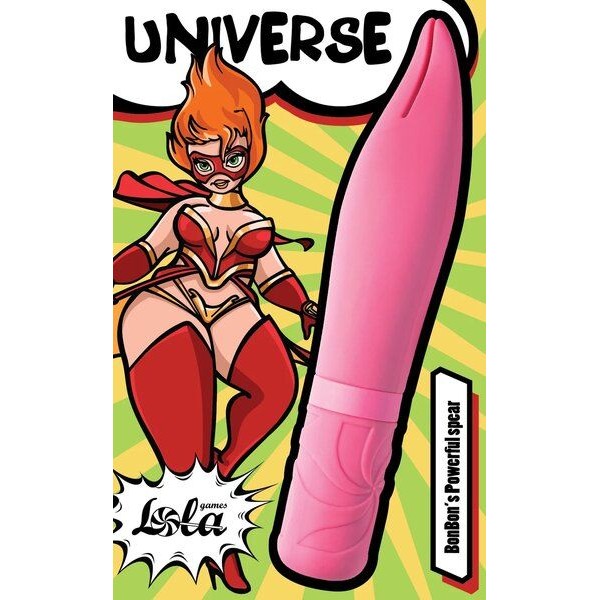 Розовый мини-вибратор BonBon’s Powerful Spear - 15,2 см