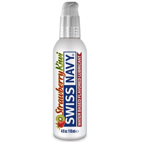 Лубрикант Swiss Navy Strawberry Kiwi Lube с ароматом клубники и киви - 118 мл