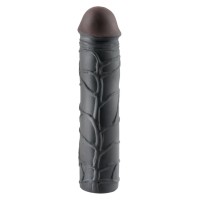 Чёрная удлиняющая насадка MEGA 3 EXTENSION - 22,8 см. Чёрная удлиняющая насадка MEGA 3 EXTENSION - 22,8 см.