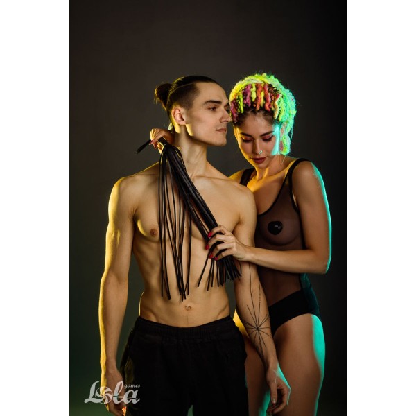 Черная плеть Temptation - 45 см