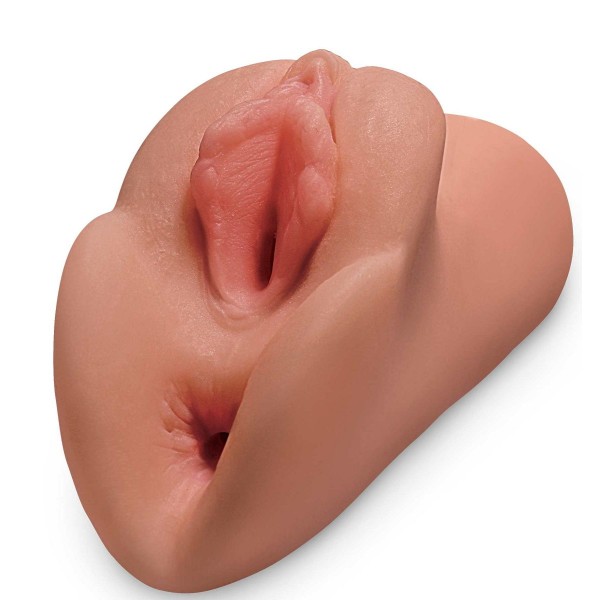 Кофейный мастурбатор Perfect Pussy Double Stroker