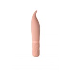 Бежевый мини-вибратор Airy’s Mystery Arrow - 15,2 см