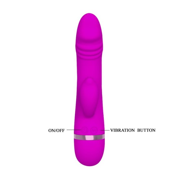 Вибратор Pretty Love David - 18,5 см