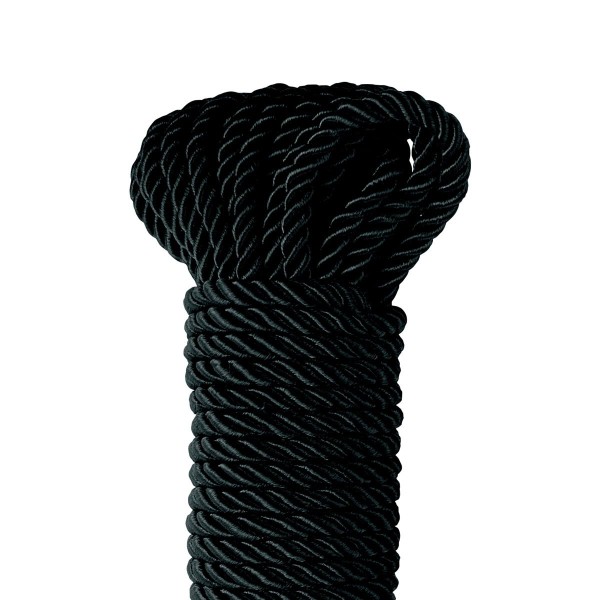 Черная веревка для фиксации Deluxe Silky Rope - 9,75 м