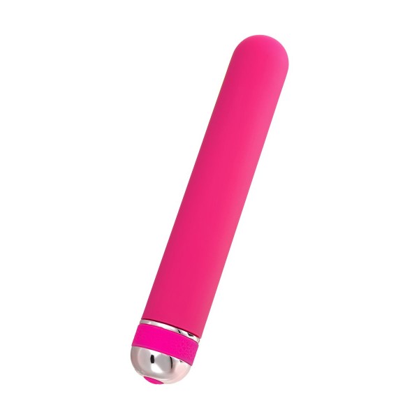 Розовый нереалистичный вибратор Mastick - 18 см