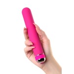 Розовый нереалистичный вибратор Mastick - 18 см