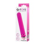 Розовый нереалистичный вибратор Mastick - 18 см