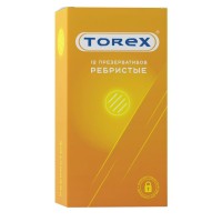 Текстурированные презервативы Torex Ребристые - 12 шт.