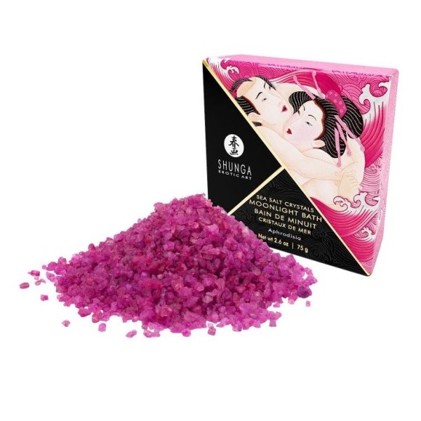 Соль для ванны  Bath Salts Aphrodisia с цветочным ароматом - 75 гр