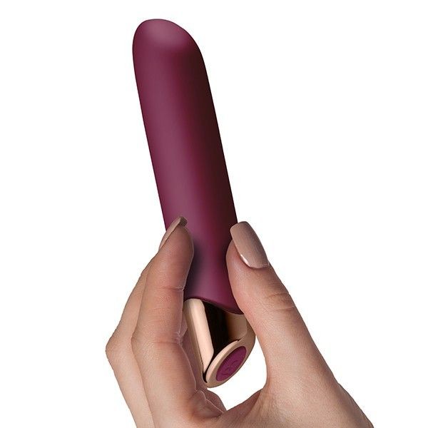 Фиолетовый вибратор Chaiamo - 16 см
