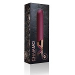 Фиолетовый вибратор Chaiamo - 16 см